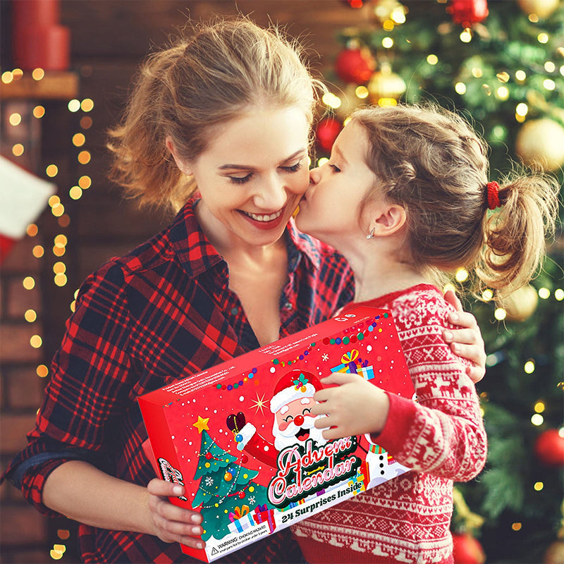Kids Christmas Advent Calendar With Surprise Toys