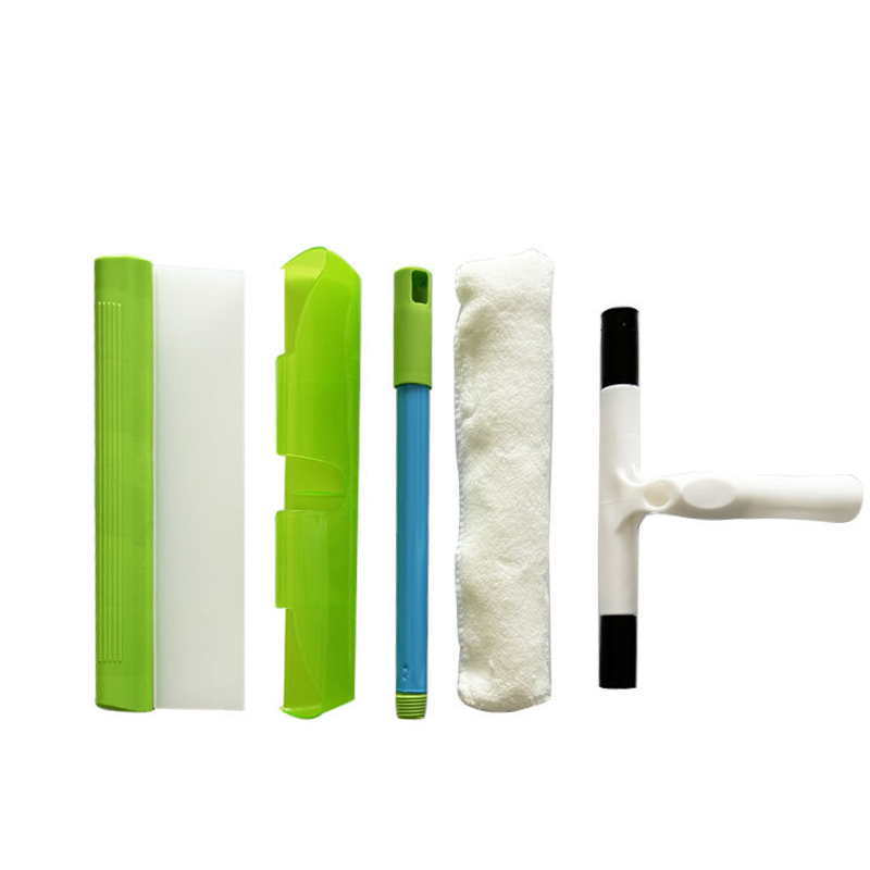 Scratch-Free & Streak-Free Squeegee 5-Piece Set for Glass Cleaning