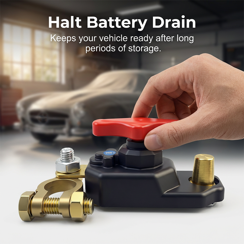 🔥While Supplies Last 40% OFF!🎉 Universal Rotary Battery Disconnect Switch