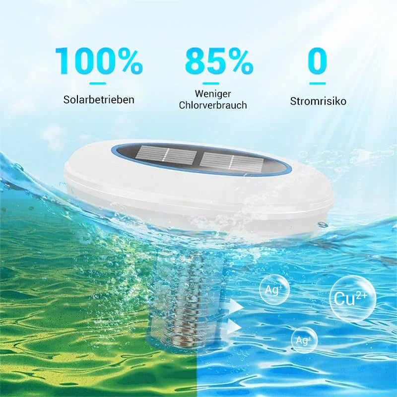 🔥Hot Seller🔥Solar Pool Ionizer For Crystal Clear Water💥Limited-Time Offer⏳