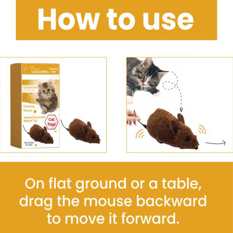 😫 BORED PET? SOLVED! 💥Mouse Toy for Cats and Dogs