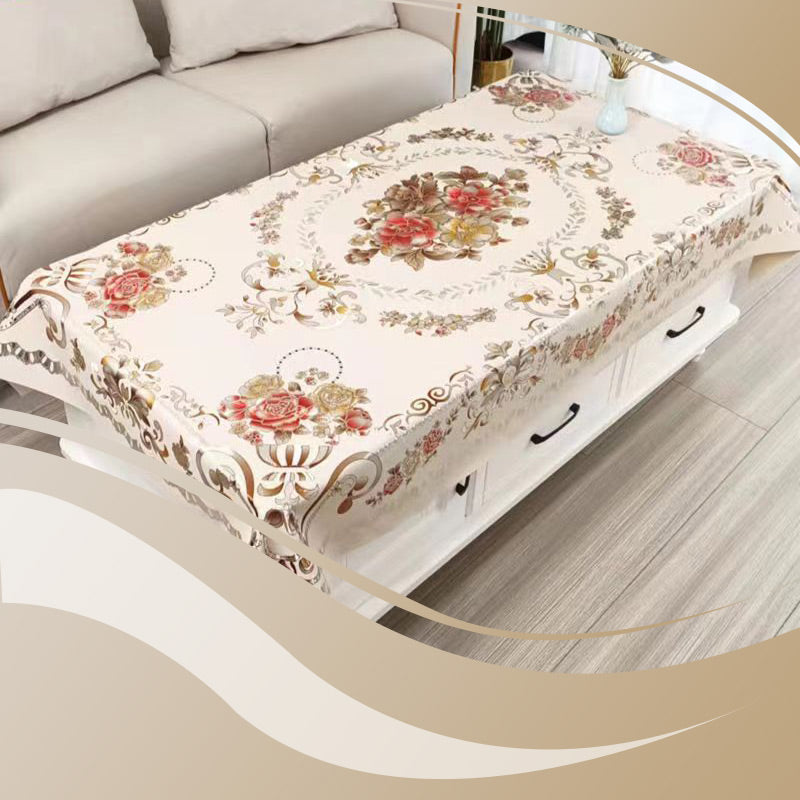 💥Christmas Sale 50% OFF⏰💐 Waterproof Oilproof Floral Tablecloth--Stain-Proof & Easy-Clean Design✨