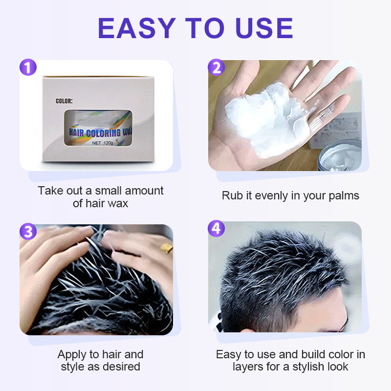 Temporary Hair Dye Wax