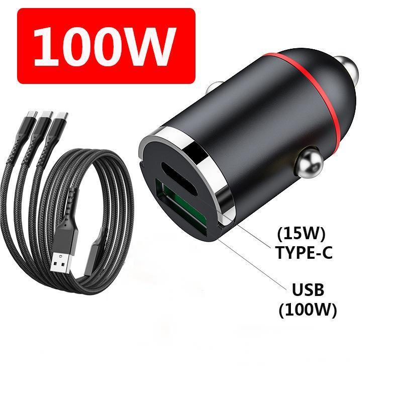 🔥2-Port Compact Fast Charger for Car