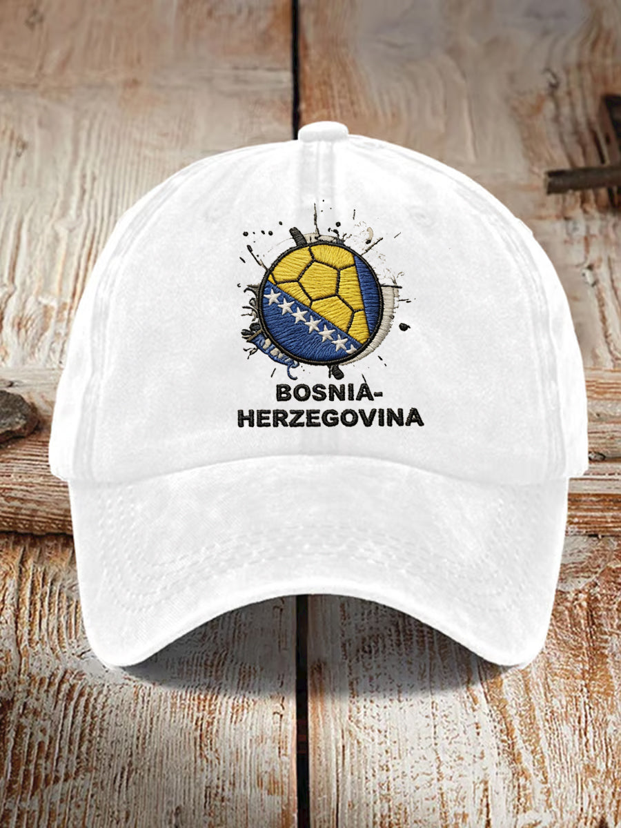 Unisex Bosnia ZMAJEVI Football Lover Printed Hat