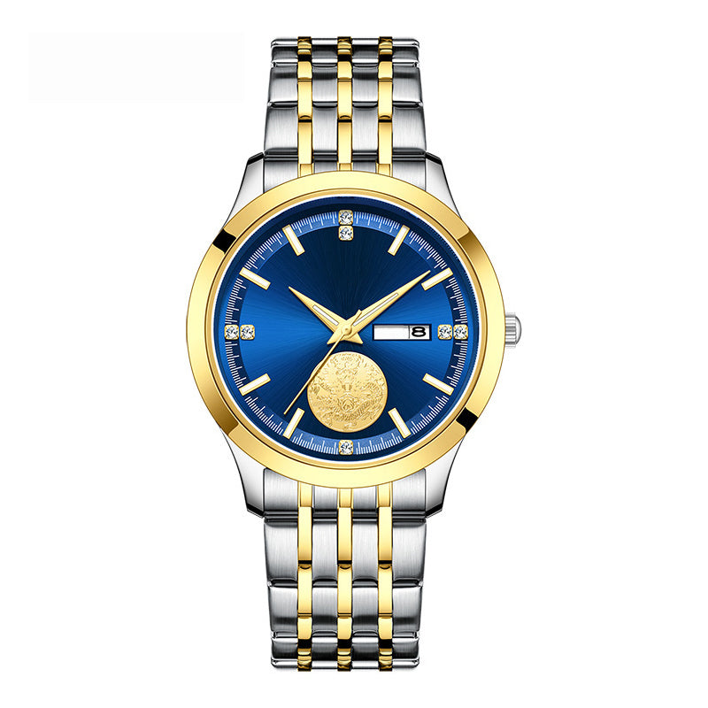 🎄🎁Christmas Special Offer: 50% OFF💥Luxurious Swiss Automatic Gold Watch For Couples