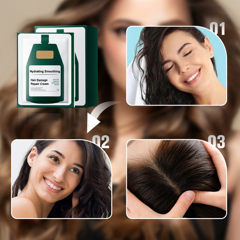 🔥Hydrating Smoothing Hair Damage Repair Cream（50% OFF）
