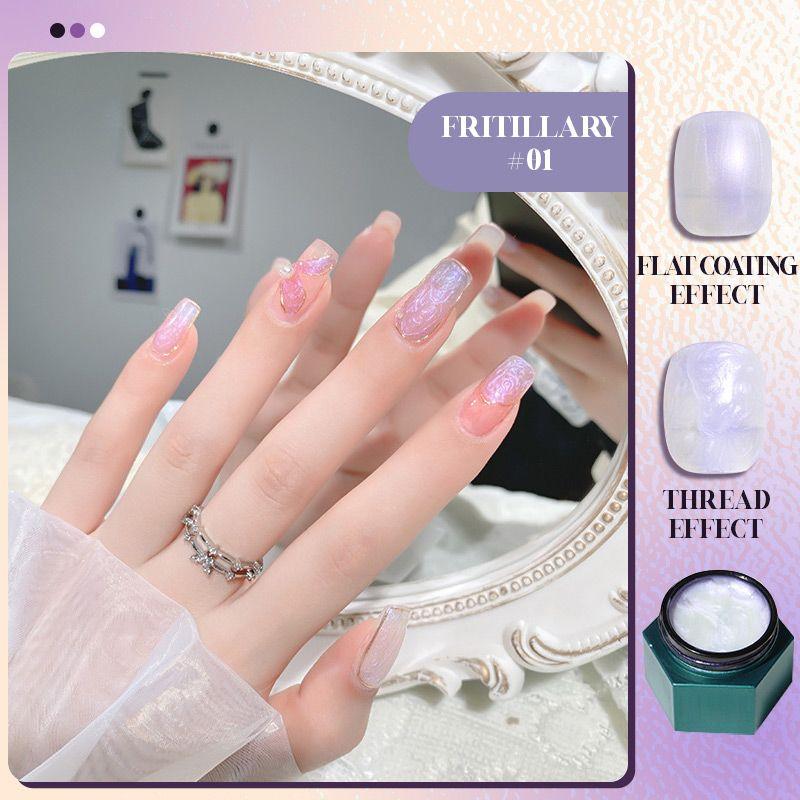 Gel de vernis à ongles unique Aurora Fritillary