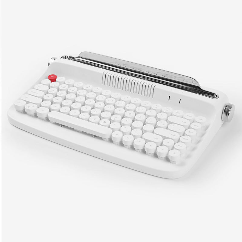 ACGAM ACTTO B303 Typewriter Retro Bluetooth Membrane Keyboard