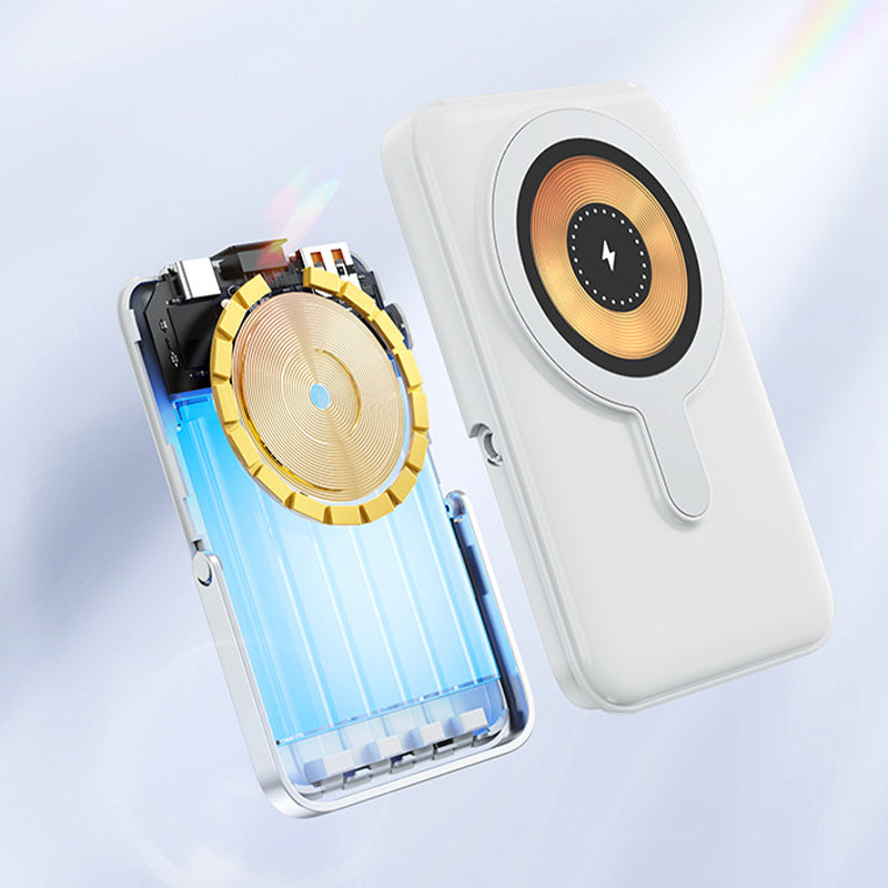 ⏳Time-limited Special🔋Magnetic Wireless Power Bank 10000mAh Fast Chargrs with phone stand