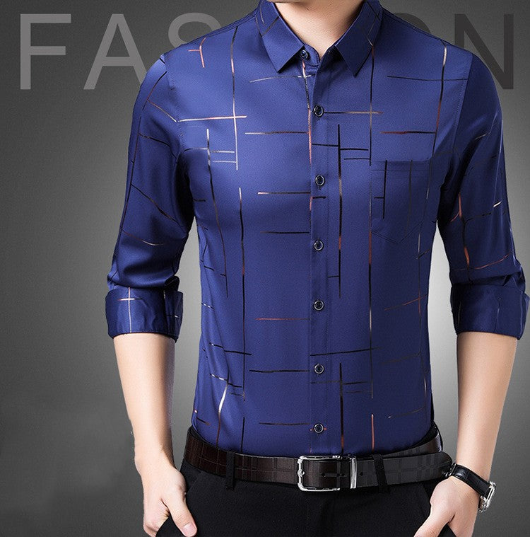 🔥 2026 Best-Seller | Men's Ultra-Thin Non-Iron Shirt | Loved by 10K+ ❤️【50% OFF】