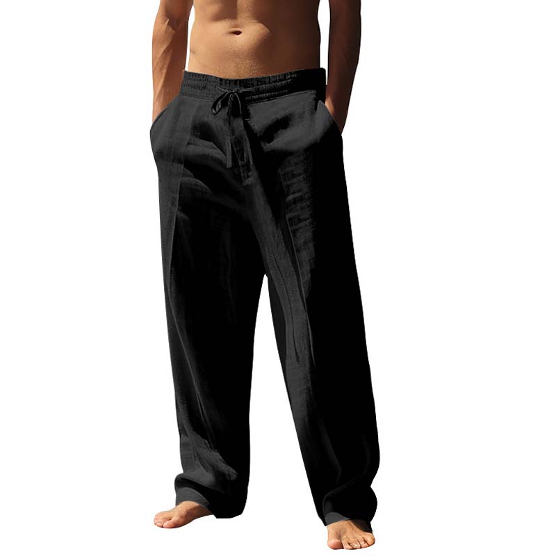 Men's Casual Loose Straight-Leg Pants