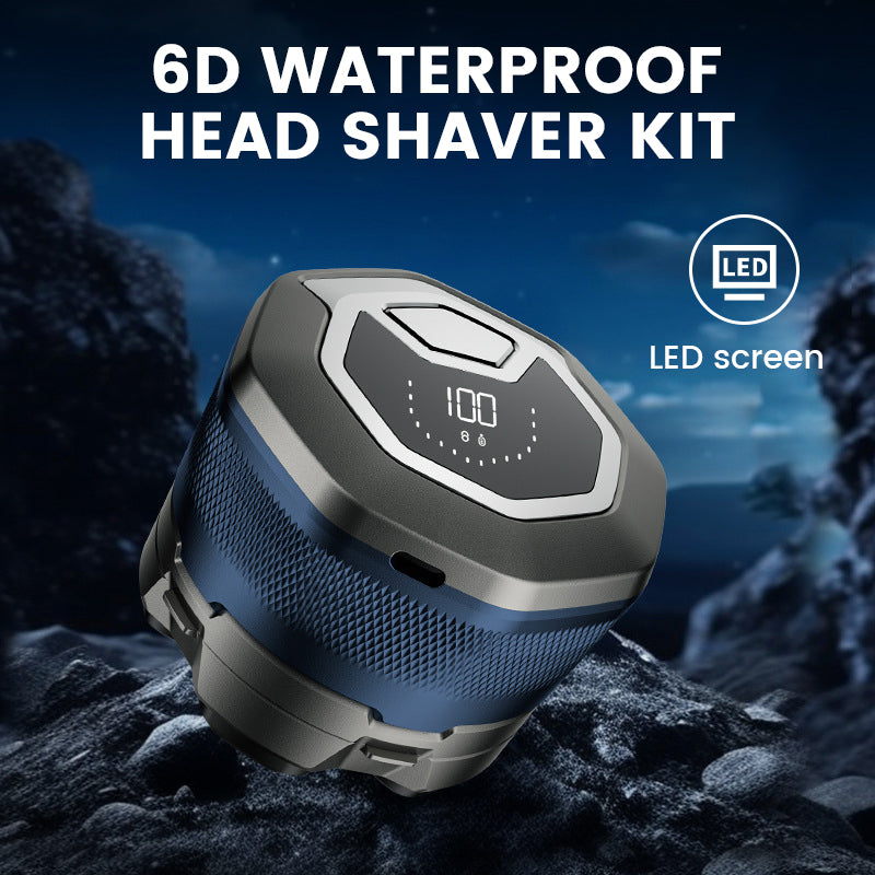 🔥 50% OFF!🔥6D Waterproof Head Shaver Kit for Bald Men