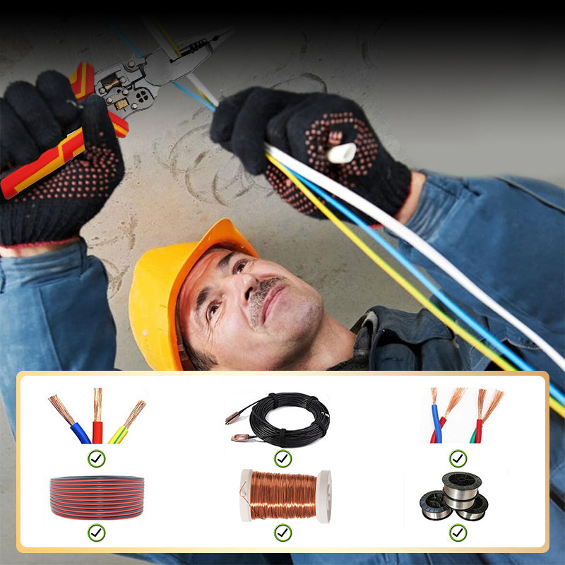 🔥2026 HOT SALE 50% OFF 🔥New🔥8-in-1 Wire Stripper with Voltage Meter🚀