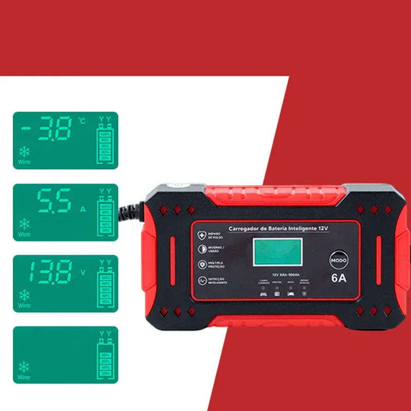 Portable Smart Car Battery Charger🔋