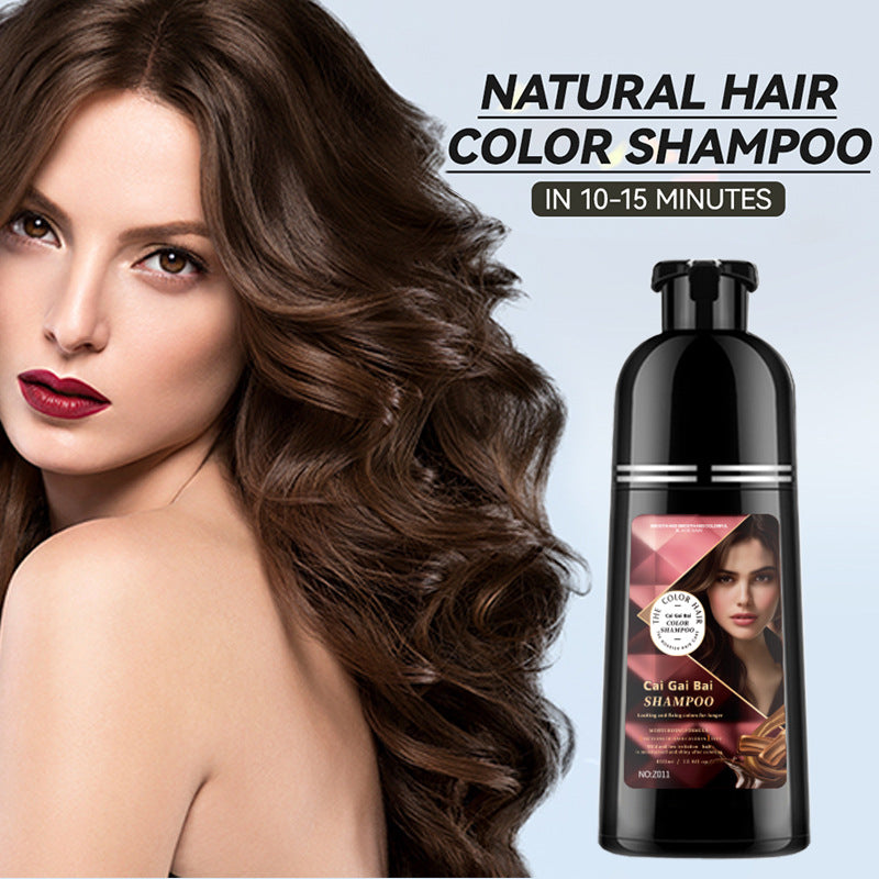 Herbal Extract Instant Hair Color Shampoo（50% OFF）
