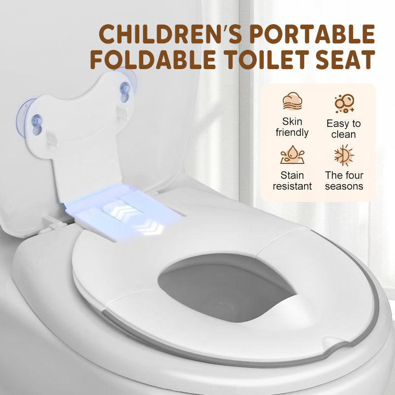 🎄 Christmas Deal – ALWAYS 50% OFF! 🚽 Portable Foldable Toilet Seat for Kids - Universal Fit (99% of Toilets) & Hygienic: Perfect for Travel & Childcare!