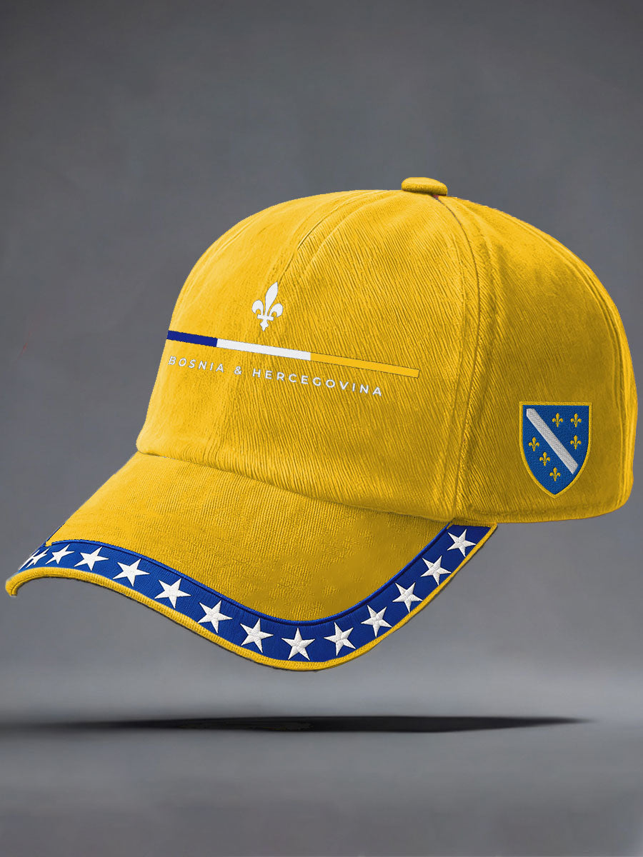 Unisex Bosnia ZMAJEVI Football Lover Printed Hat