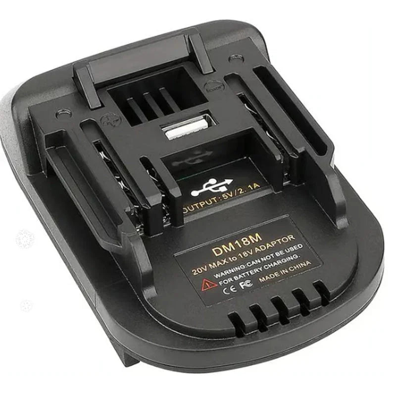 🔋 50% OFF NOW! ⚡ 18V Lithium Battery Adapter - Universal Compatibility with Power Tools, Lightweight & Long-Lasting 🛠️📦
