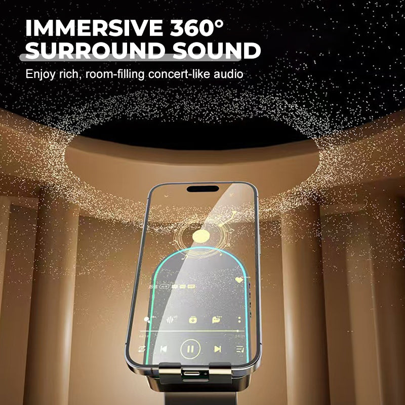 Value Bundle: Multi-Functional Wireless Sensor Speaker Stand + Cable