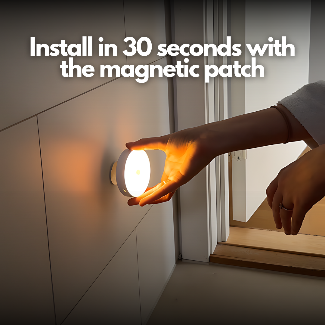💎 Buy 1 Get 1 Free! 💎 Energy-Efficient LED Motion Sensor Light – USB Rechargeable, Auto-On in Dark & Easy Magnetic Install 🌙⚡