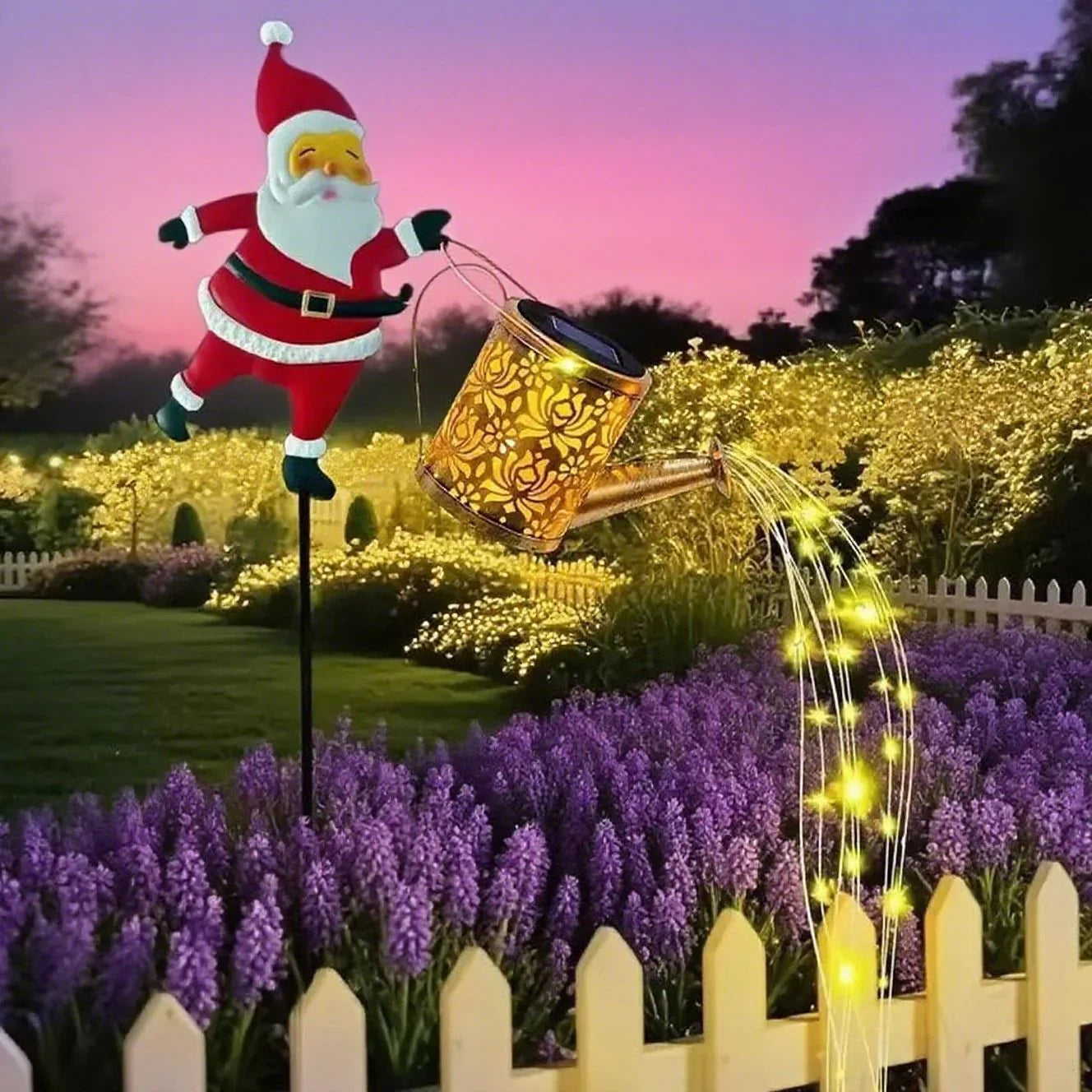 🎅Christmas Solar Kettle Light & Lantern Garden Decor Collection