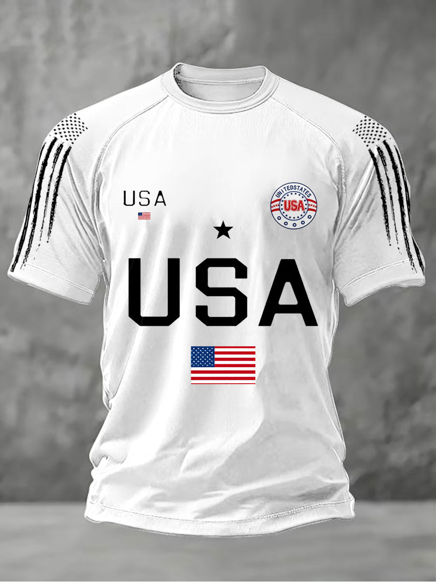 Men's USA Flag T-Shirts