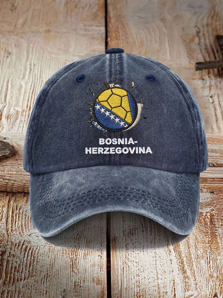 Unisex Bosnia ZMAJEVI Football Lover Printed Hat