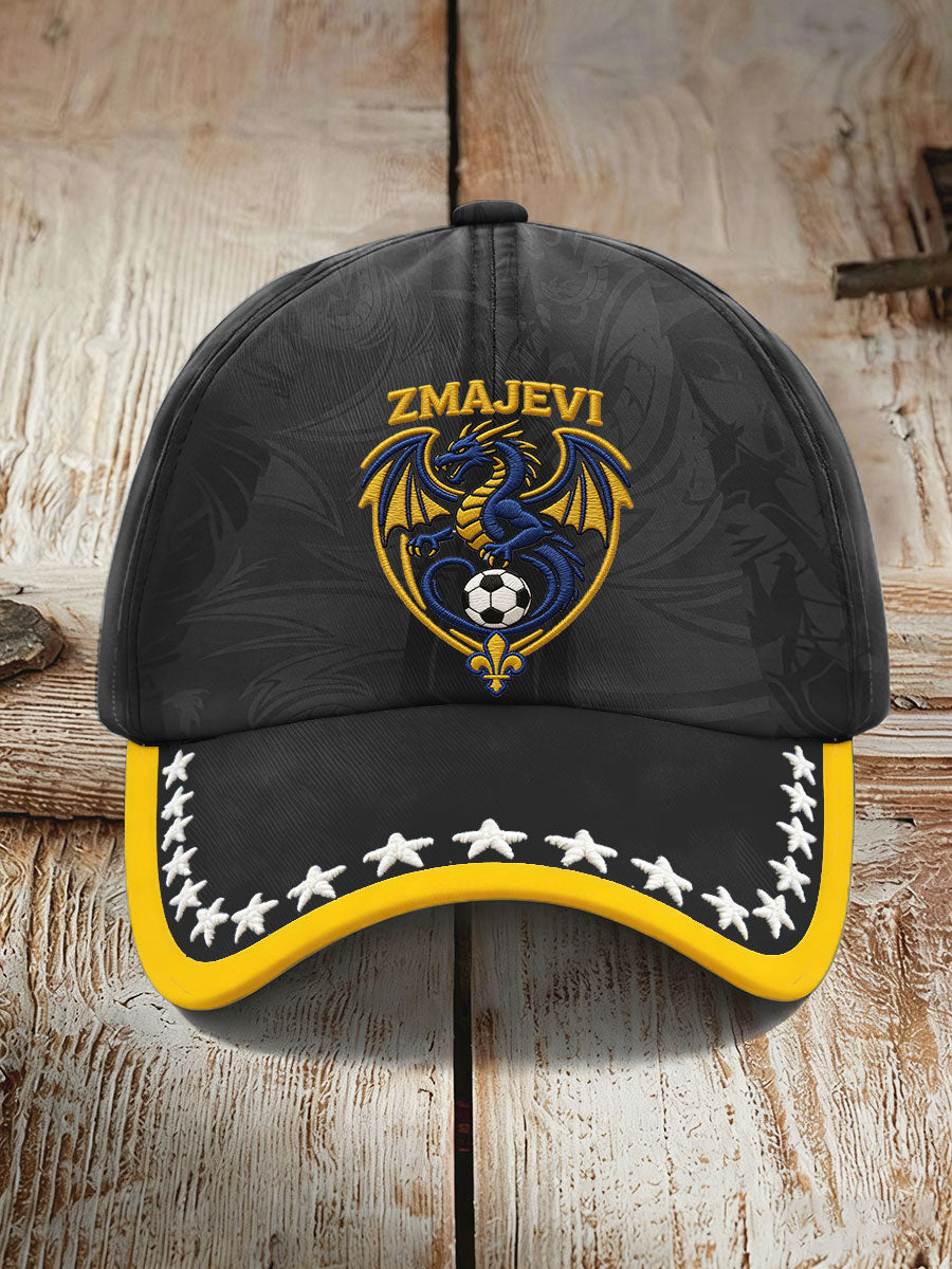 Unisex Bosnia ZMAJEVI Football Lover Printed Hat