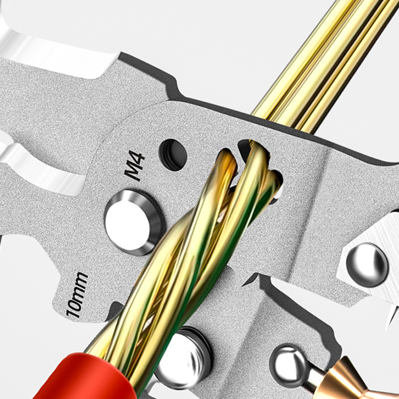 🔥Last day of the limited-time 50% off sale🔥👷‍♂️Multifunctional Foldable Wire Stripping Scissors with Electrical Test👷‍♂️