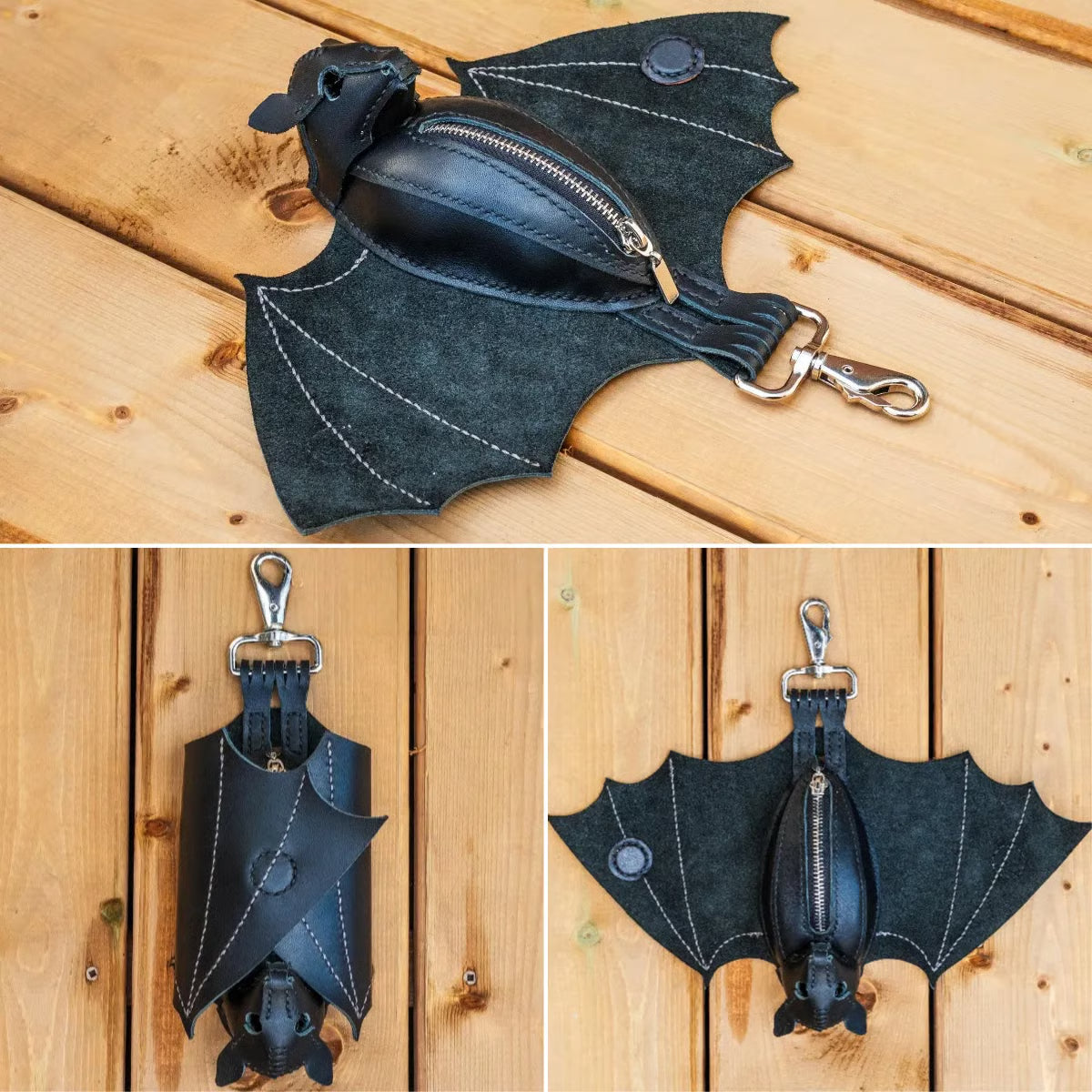 🔥Christmas Limited-Time Offer: 50% OFF!!!🔥🦇Handcrafted Leather Bat Coin Purse