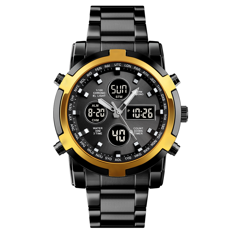 ⌚ 50% OFF NOW! 🪖 Men‘s Military Watch – Analog-Digital Display, Waterproof & Shock-Resistant 🛡️