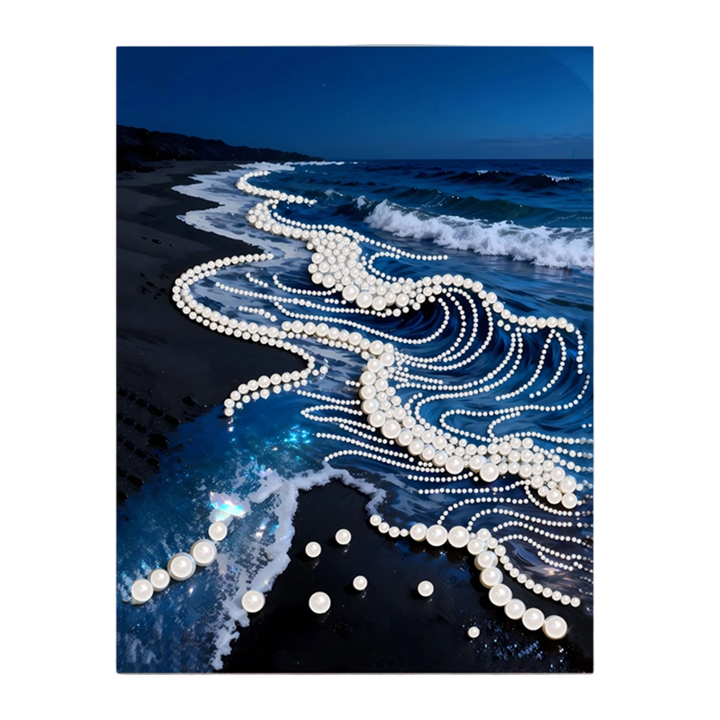 DIY 3D Plastic Pearl Painting Kit