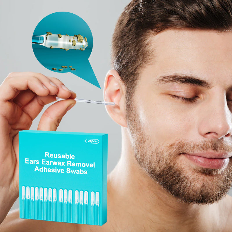 🔥Last day of sale 49% discount🔥👂Reusable adhesive swabs for removing earwax