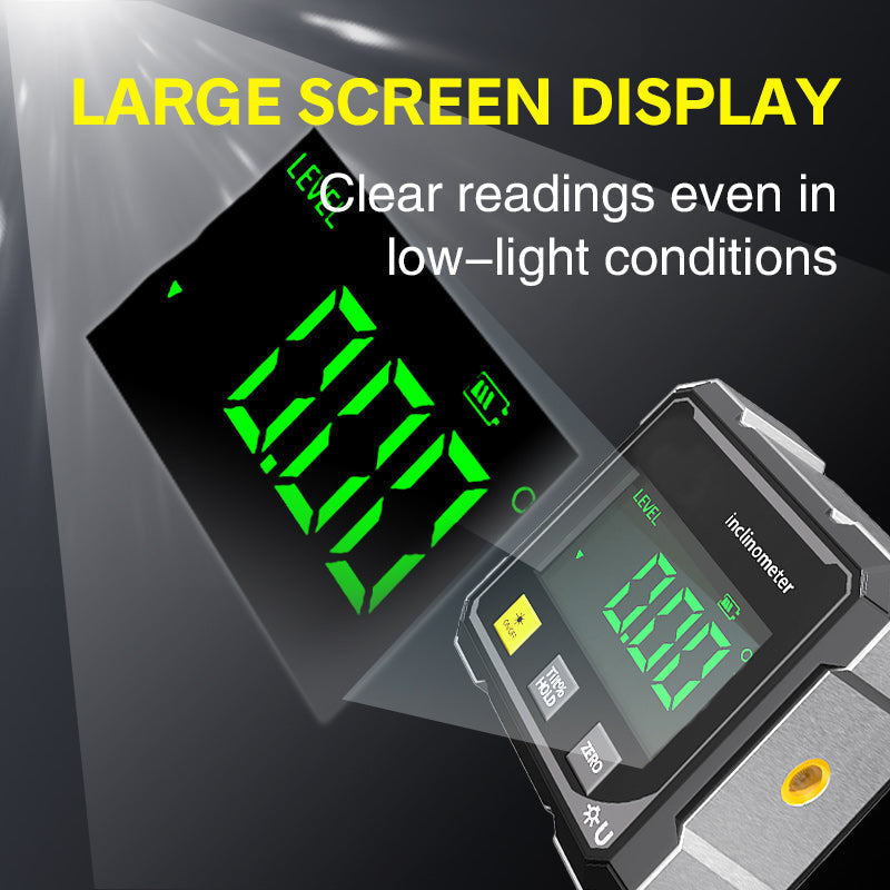 🚨BIG DISCOUNT!🔥Measure Angles Like a Pro — Magnetic Digital Angle Gauge