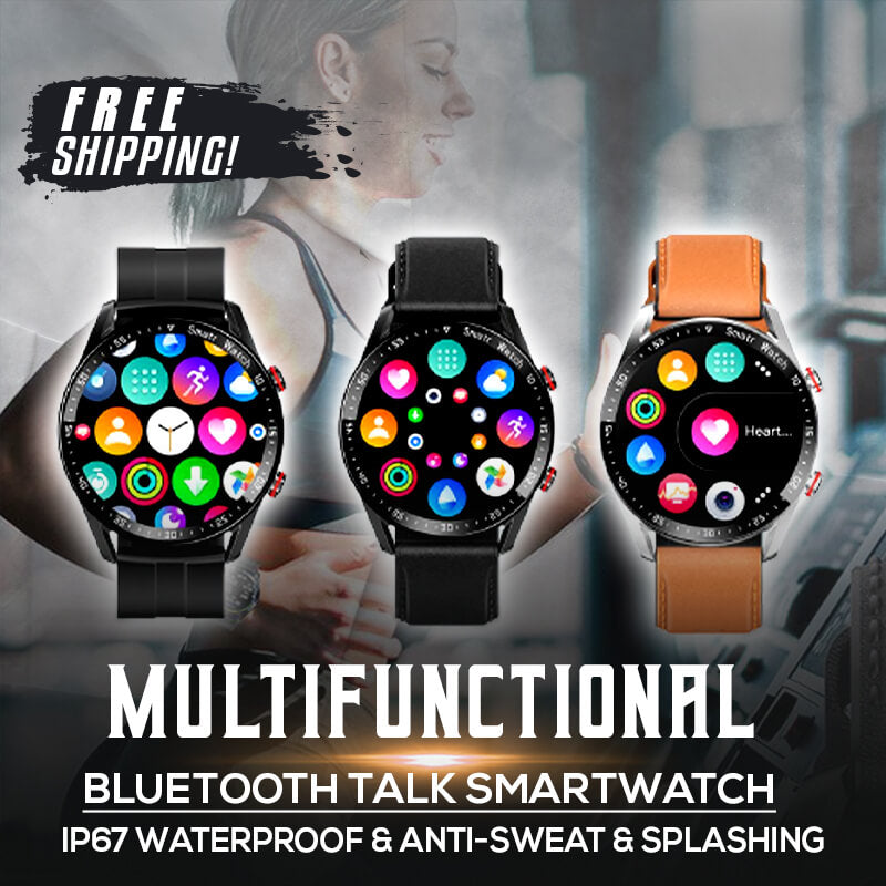 📢📢50% OFF !!!⏰Multifunctional Bluetooth Talk Casual Smartwatch