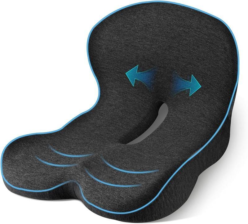 🔥Non-Slip Memory Foam Seat 💺For the most comfortable driving💕