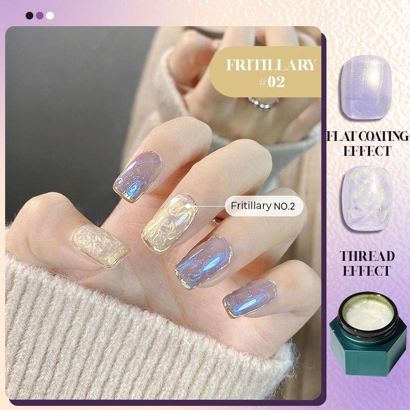 Gel de vernis à ongles unique Aurora Fritillary