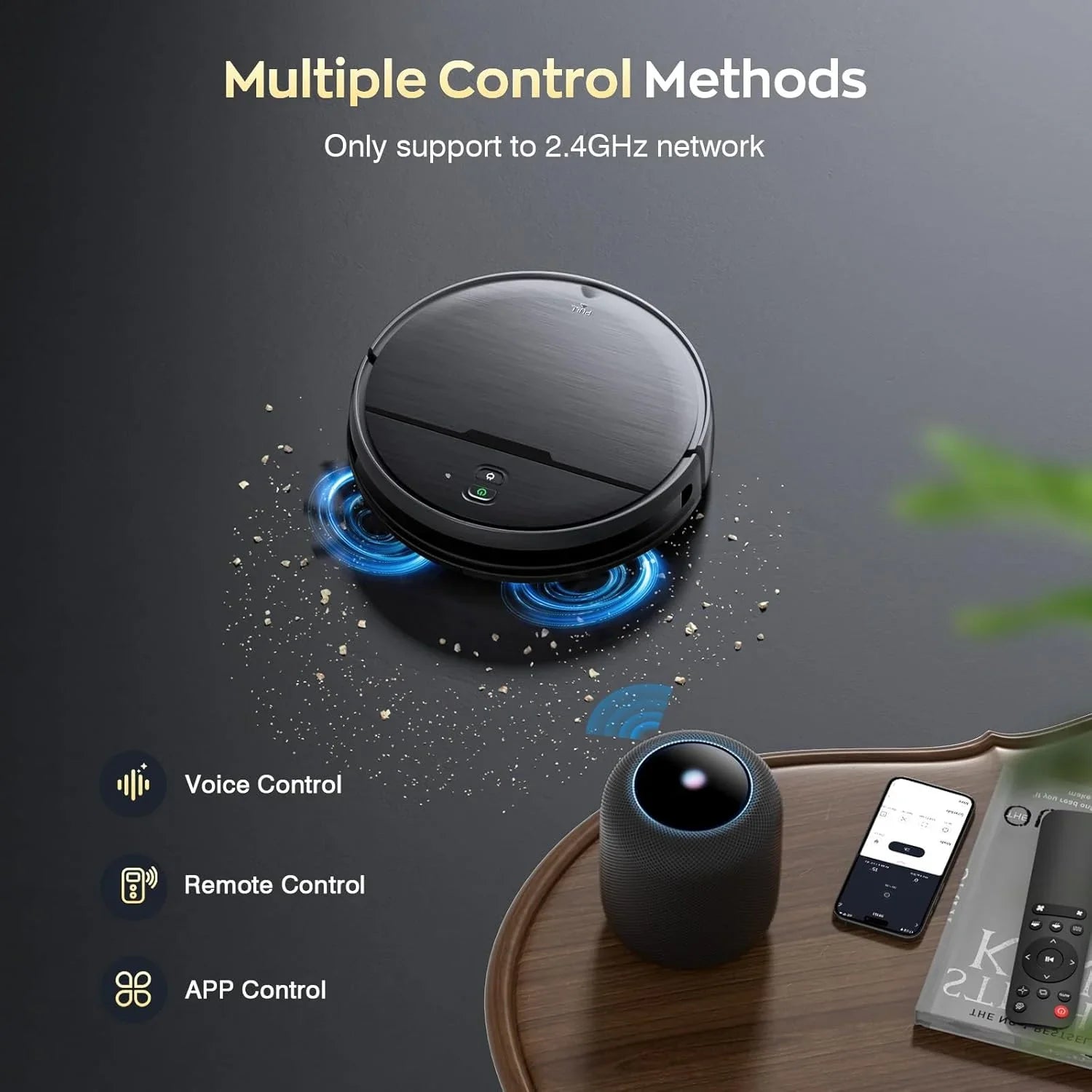 💥🤖All-in-1 Powerful Robotic Vacuum Cleaner✨