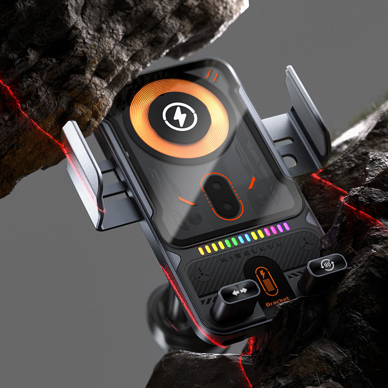 🚗 50% OFF NOW! 📱 2-in-1 Car Phone Holder & Wireless Charger – 360° Rotation, Strong Grip & Fast Charging 🔋