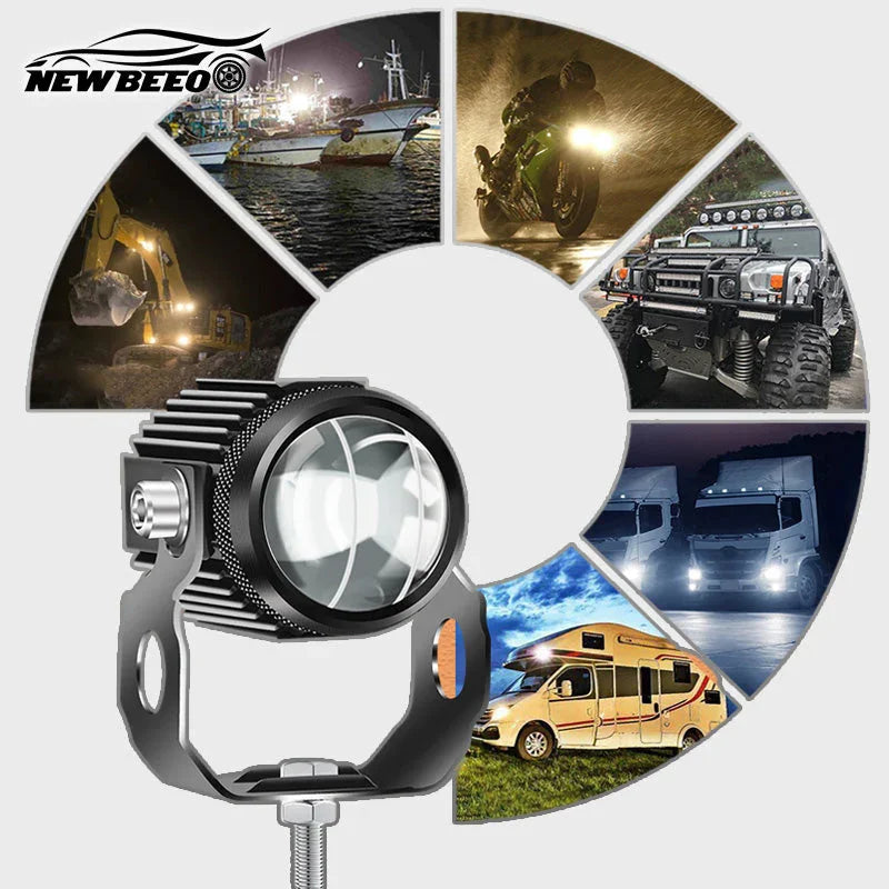 🔥Hot Sale Deals-Motorcycle LED Powerful Headlight