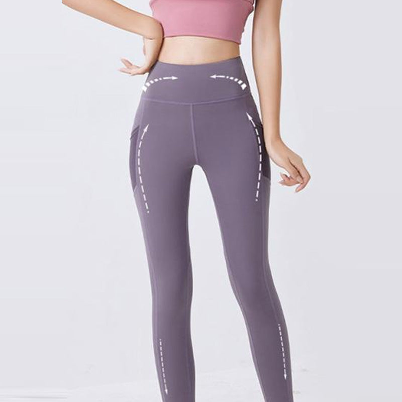 🔥🩱Super effective women's high waist tummy control yoga leggings