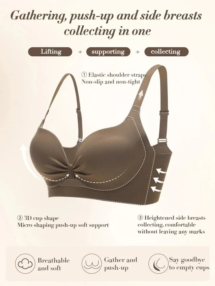 Zero Feel, 100% Charm—Your New Essential Bra!