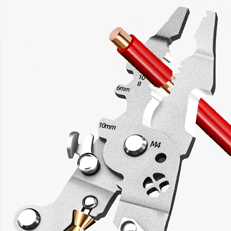 🔥Last day of the limited-time 50% off sale🔥👷‍♂️Multifunctional Foldable Wire Stripping Scissors with Electrical Test👷‍♂️