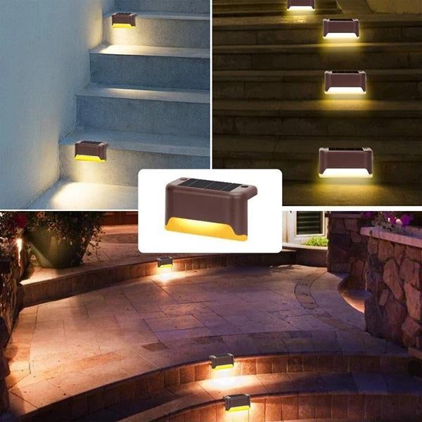 🔥 MEGA DEAL!✨ Outdoor Solar Railing Lights, Light Up Your Garden Path!
