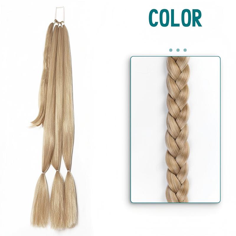 Lightweight Long Braided Ponytail Extension for Women