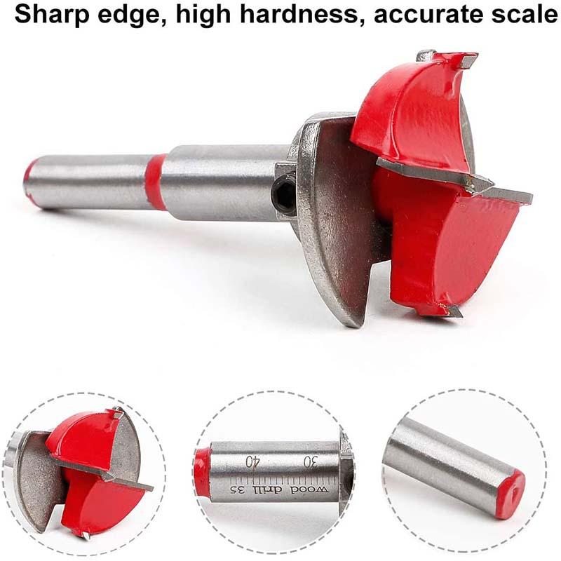 Positioning Woodworking Drill Bit Set