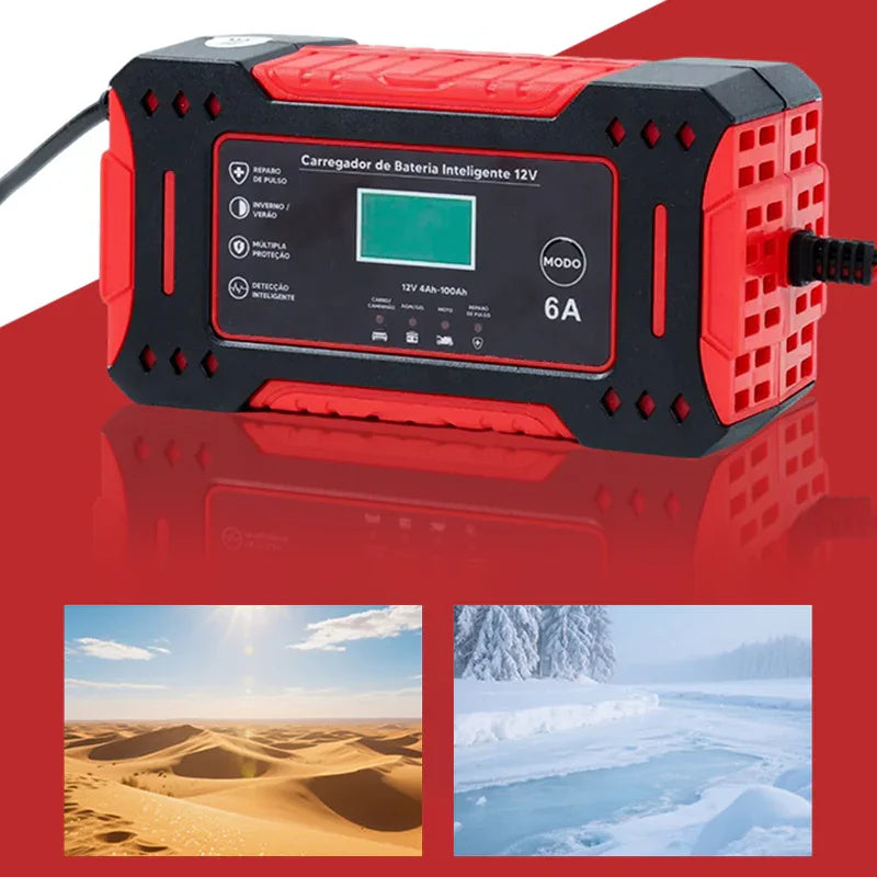 Portable Smart Car Battery Charger🔋