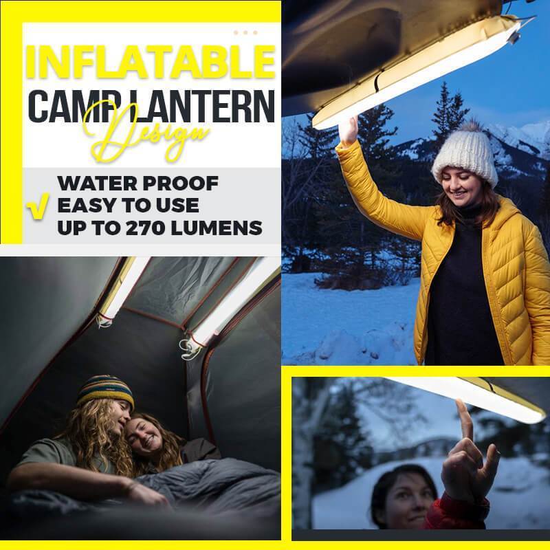 Inflatable Go-Anywhere Camp Lantern