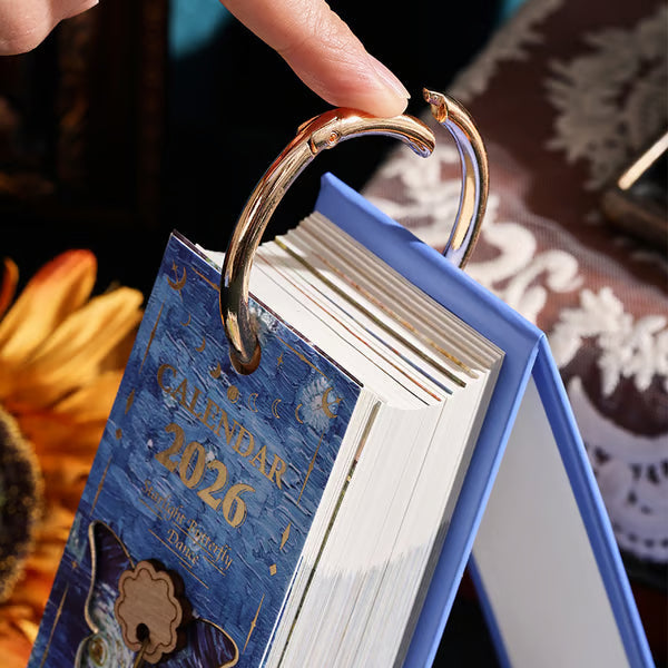 🎨Turn Time Into Art — 2026 Retro Oil Painting Calendar 🎨